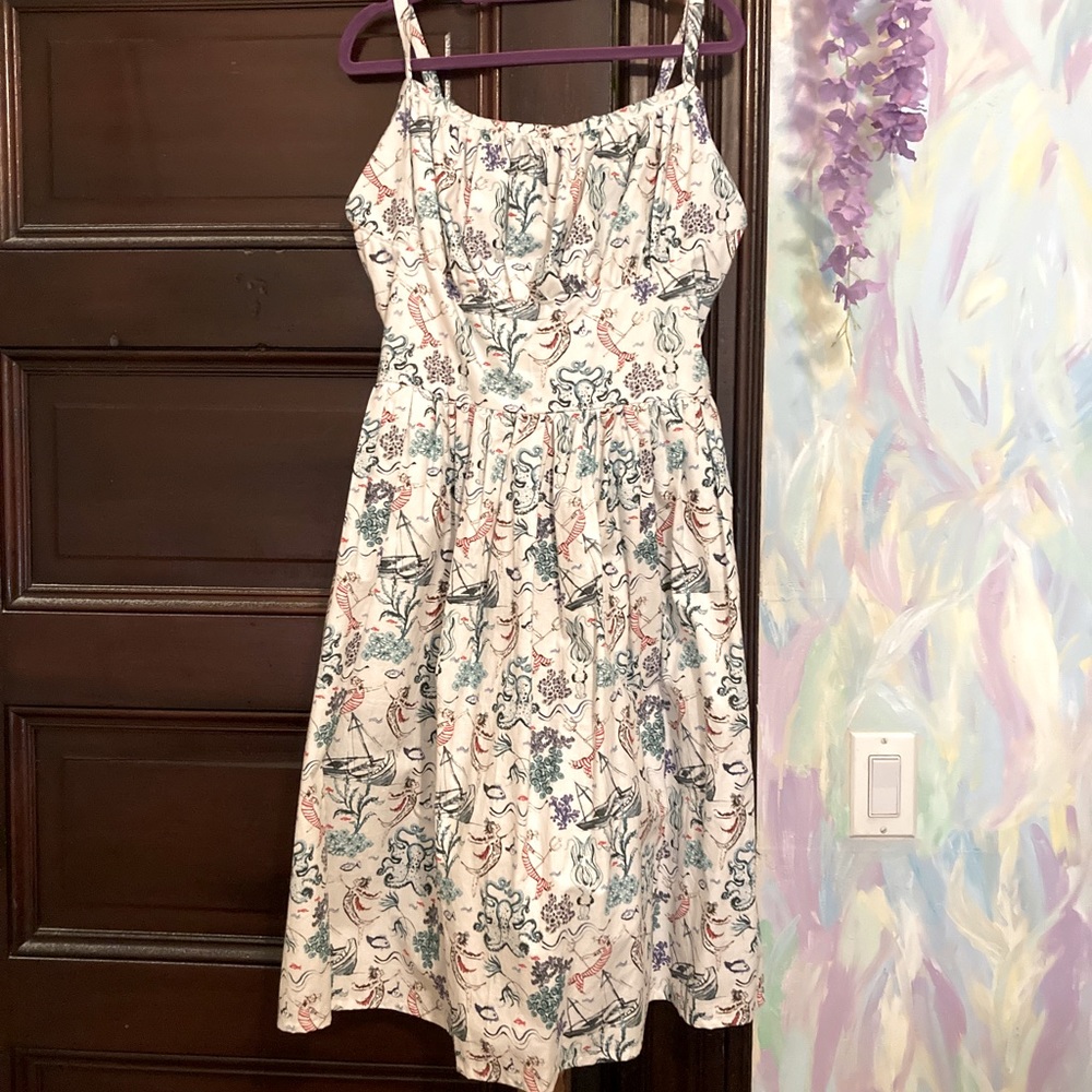 Ains Elke Quinn Swing Dress in Mer-Made